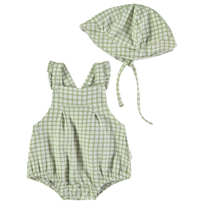 Conjunto Peto Gorro Vichy