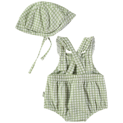 Conjunto Peto Gorro Vichy