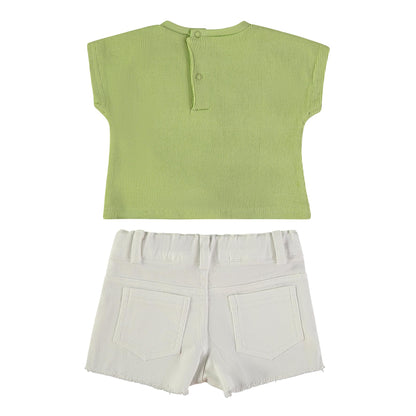 Conjunto Whit Petals