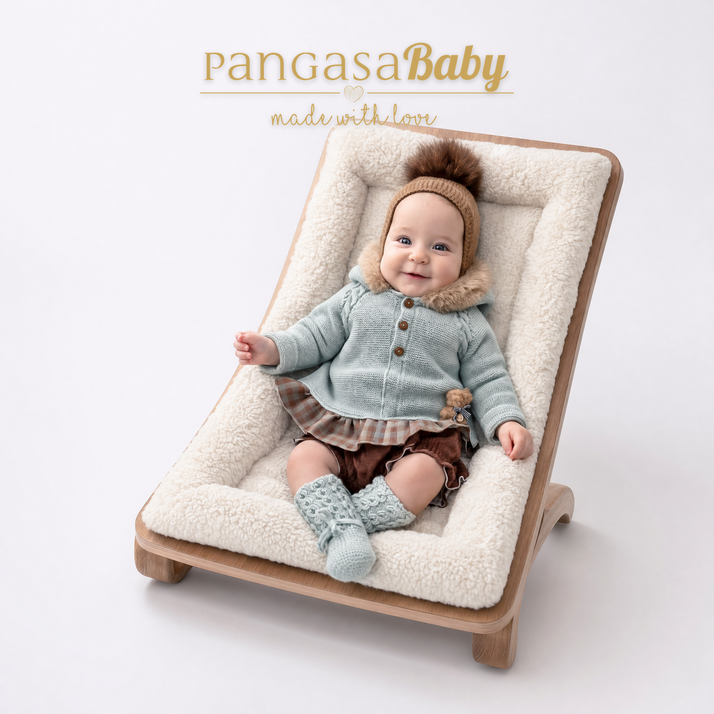 Conjunto Braguita Vichy Mint-Pangasa Baby