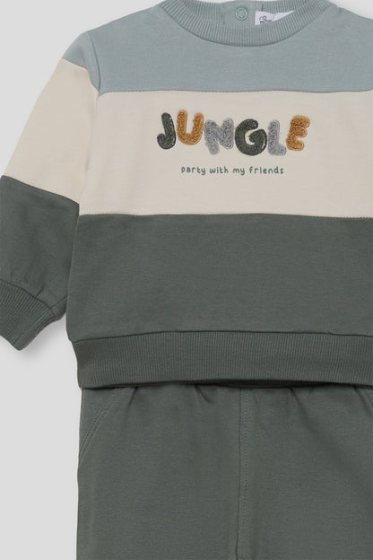 Conjunto Jungle Party Chandal de niño | Sonajero kids