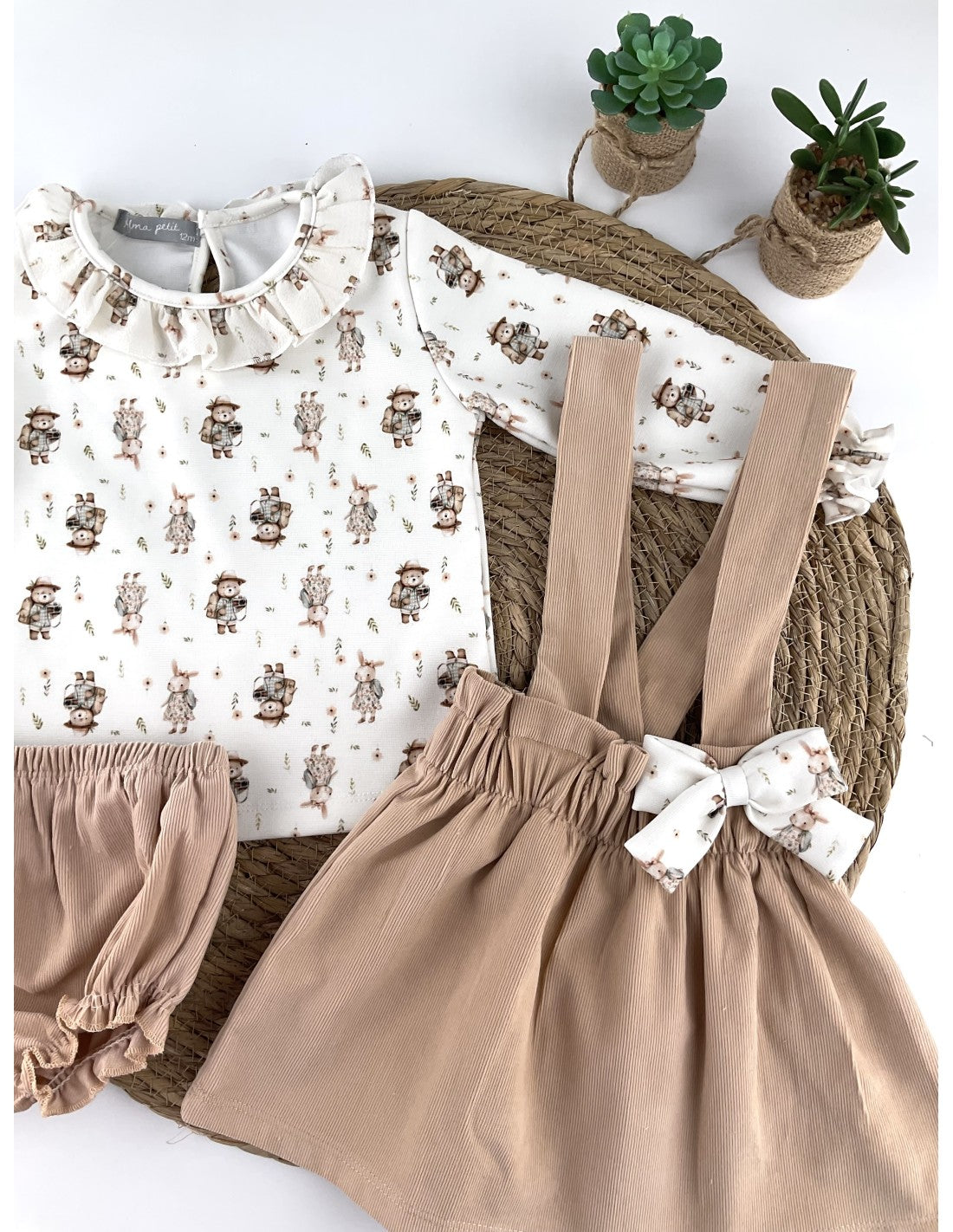 Conjunto 3 Piezas Animals