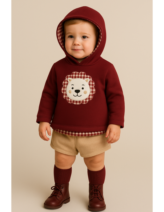 Conjunto Niño Leon Queen
