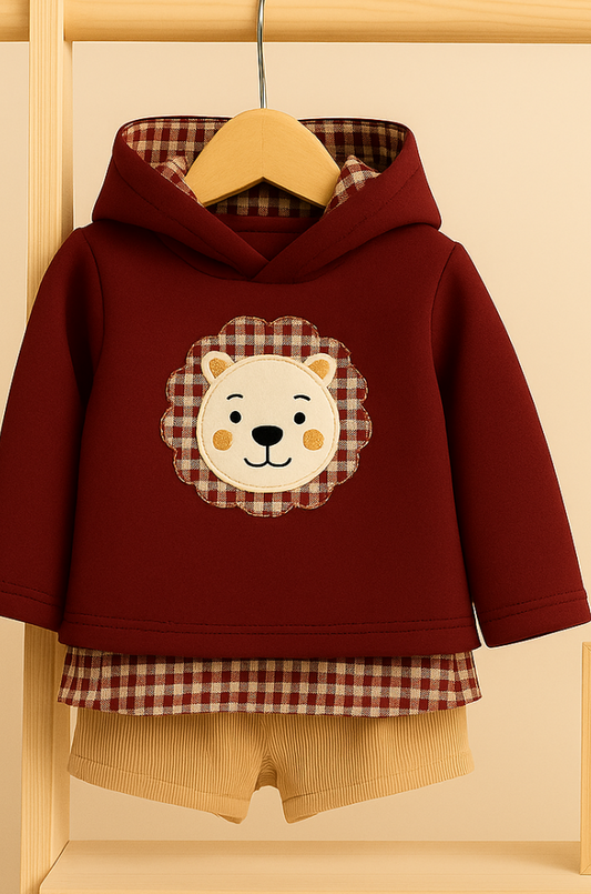 Conjunto Niño Leon Queen