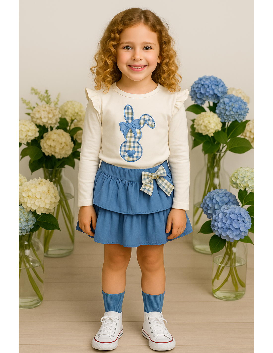 Conjunto Falda Cielo