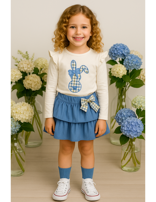 Conjunto Falda Cielo