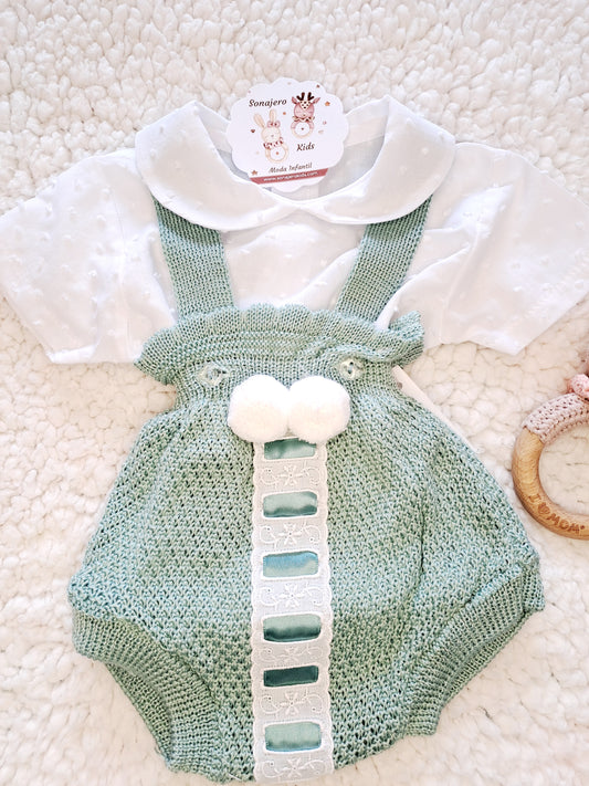 Hilo Camisa Plumeti Verde