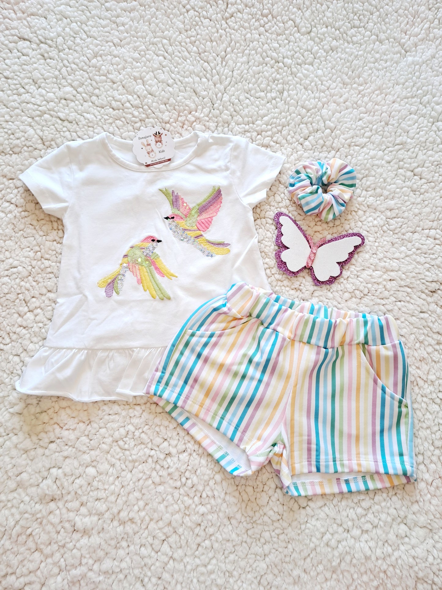 Conjunto Short Colibrí