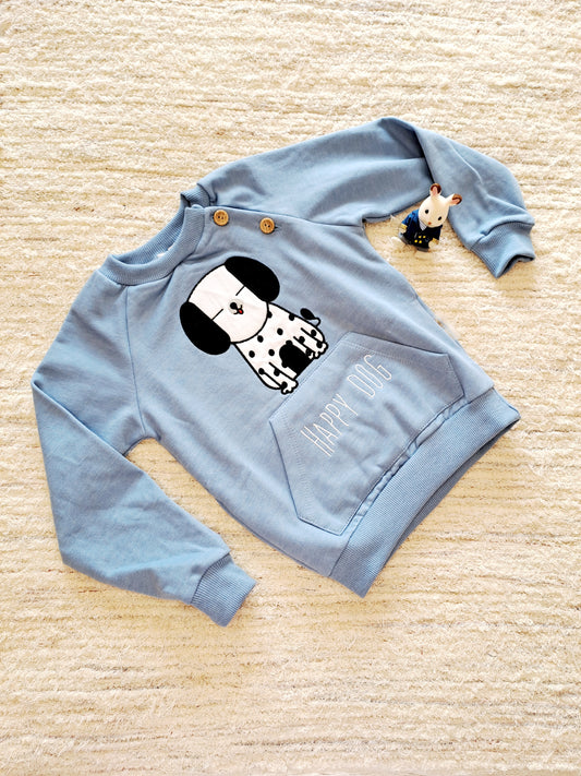 Sudadera  Niño Happy Dog