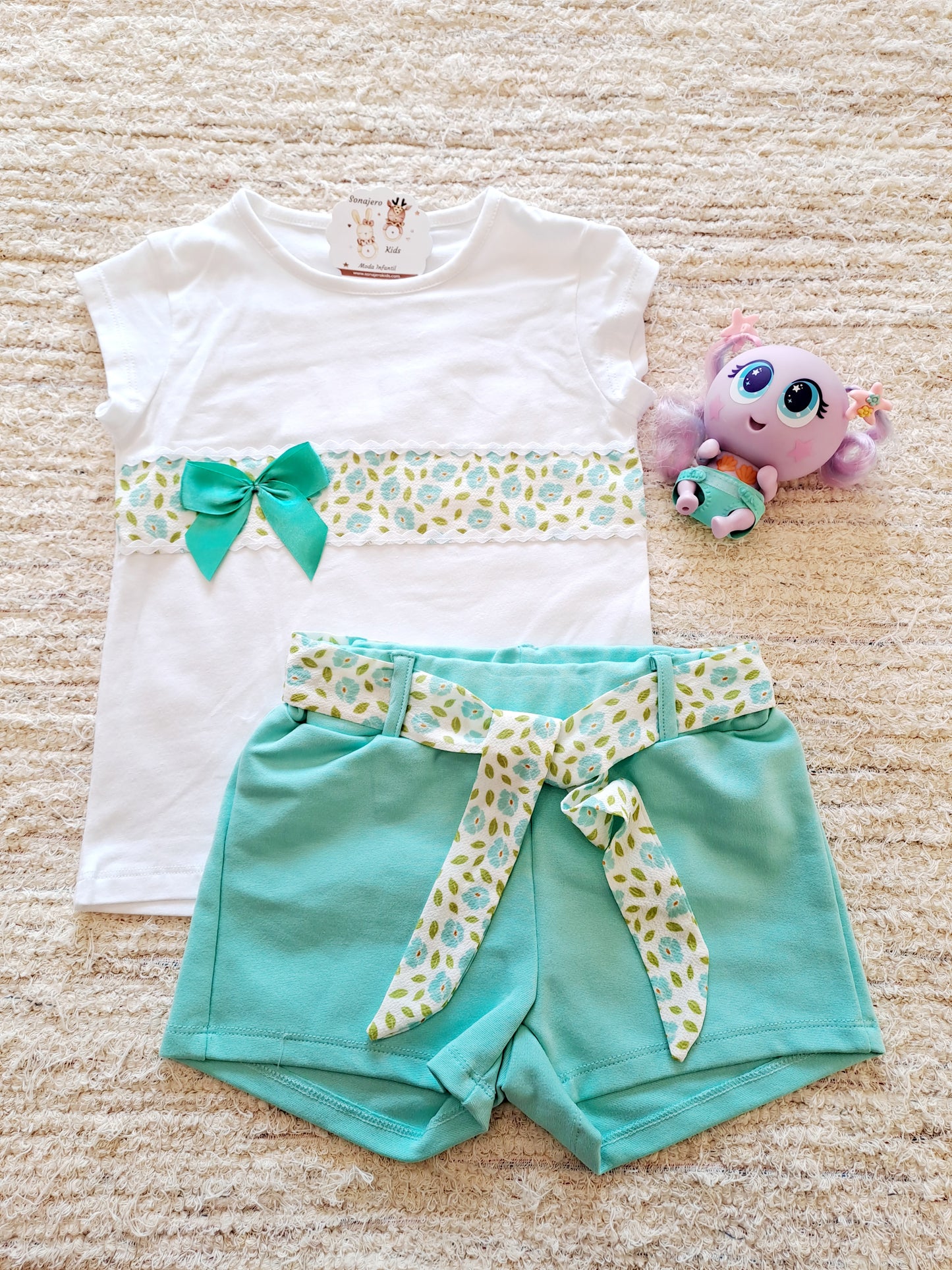 Conjunto Short Hojas