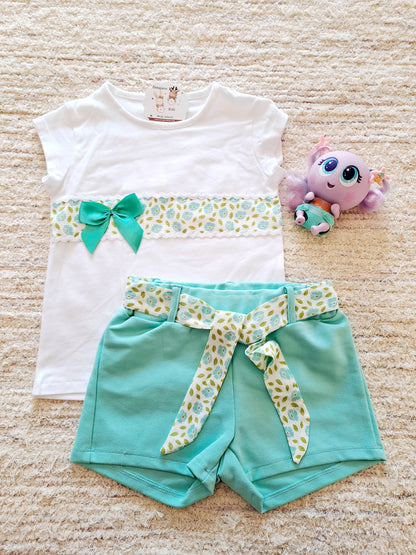 Conjunto Short Hojas