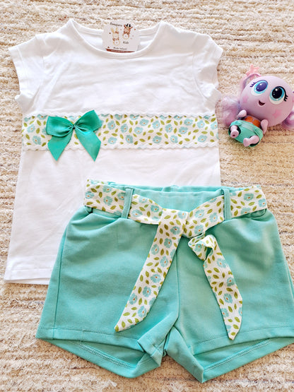 Conjunto Short Hojas