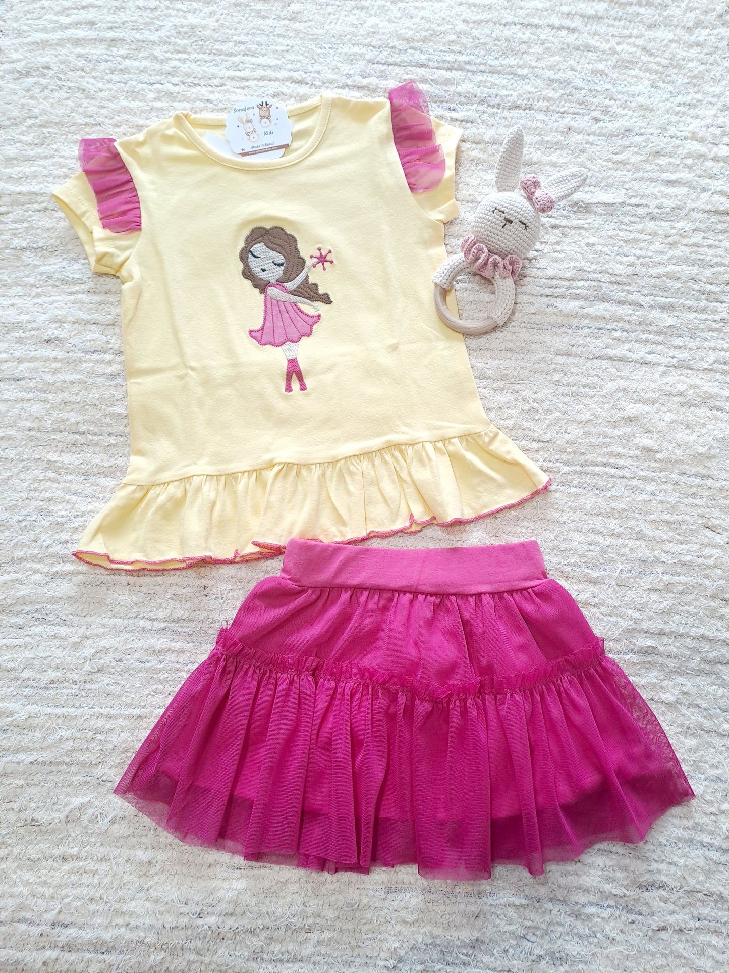 Conjunto Niña Tull Star