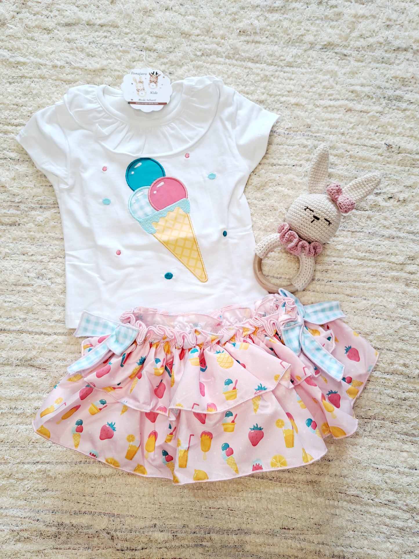 Conjunto Helado Vichy