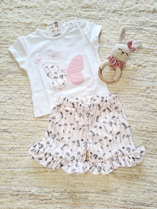 Conjunto Short Mariposas