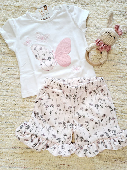 Conjunto Short Mariposas