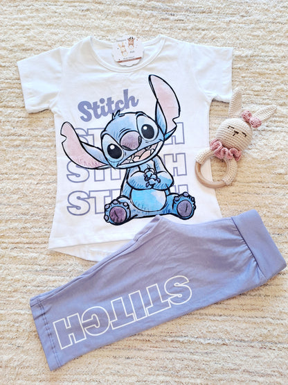 Leggins Stitch Lila