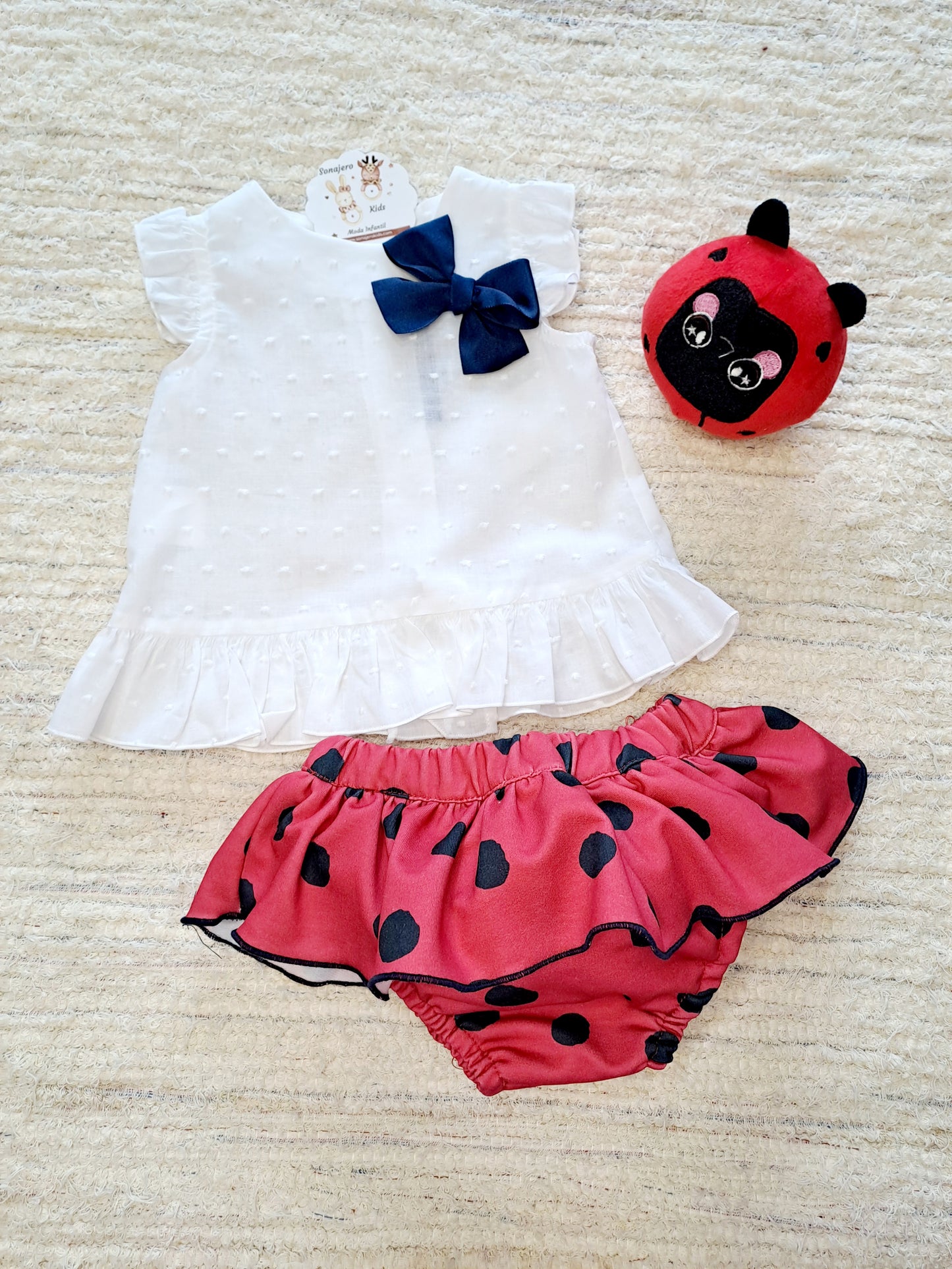 Conjunto Rojo Topo