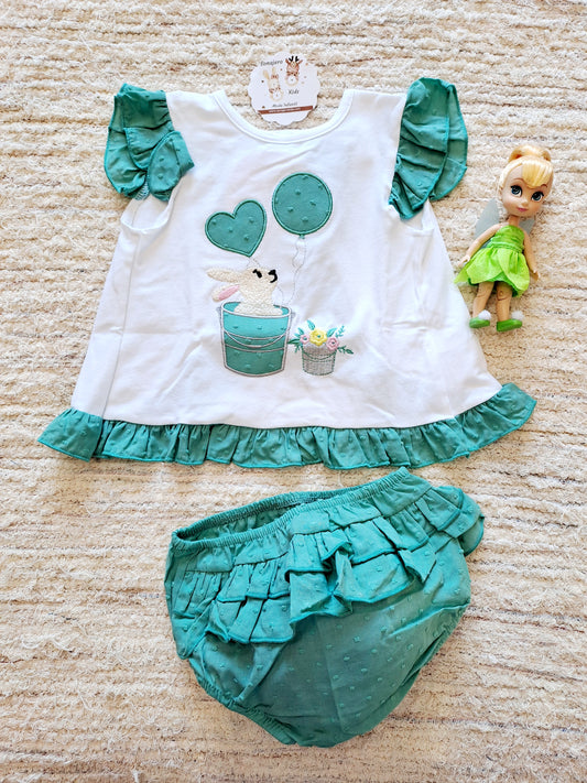 Conjunto Plumeti Verde