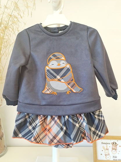 Conjunto Sudadera Pingüino