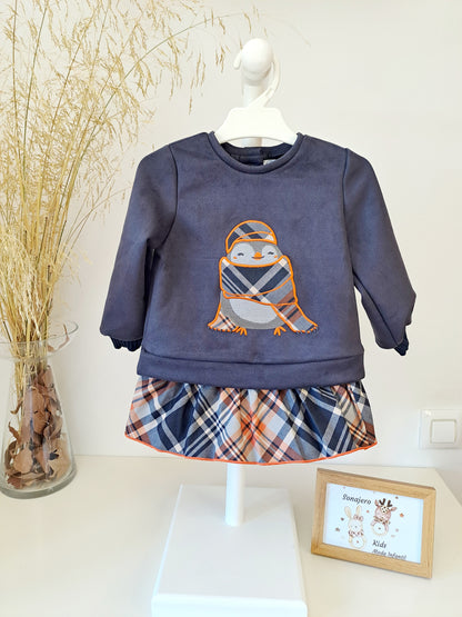 Conjunto Sudadera Pingüino