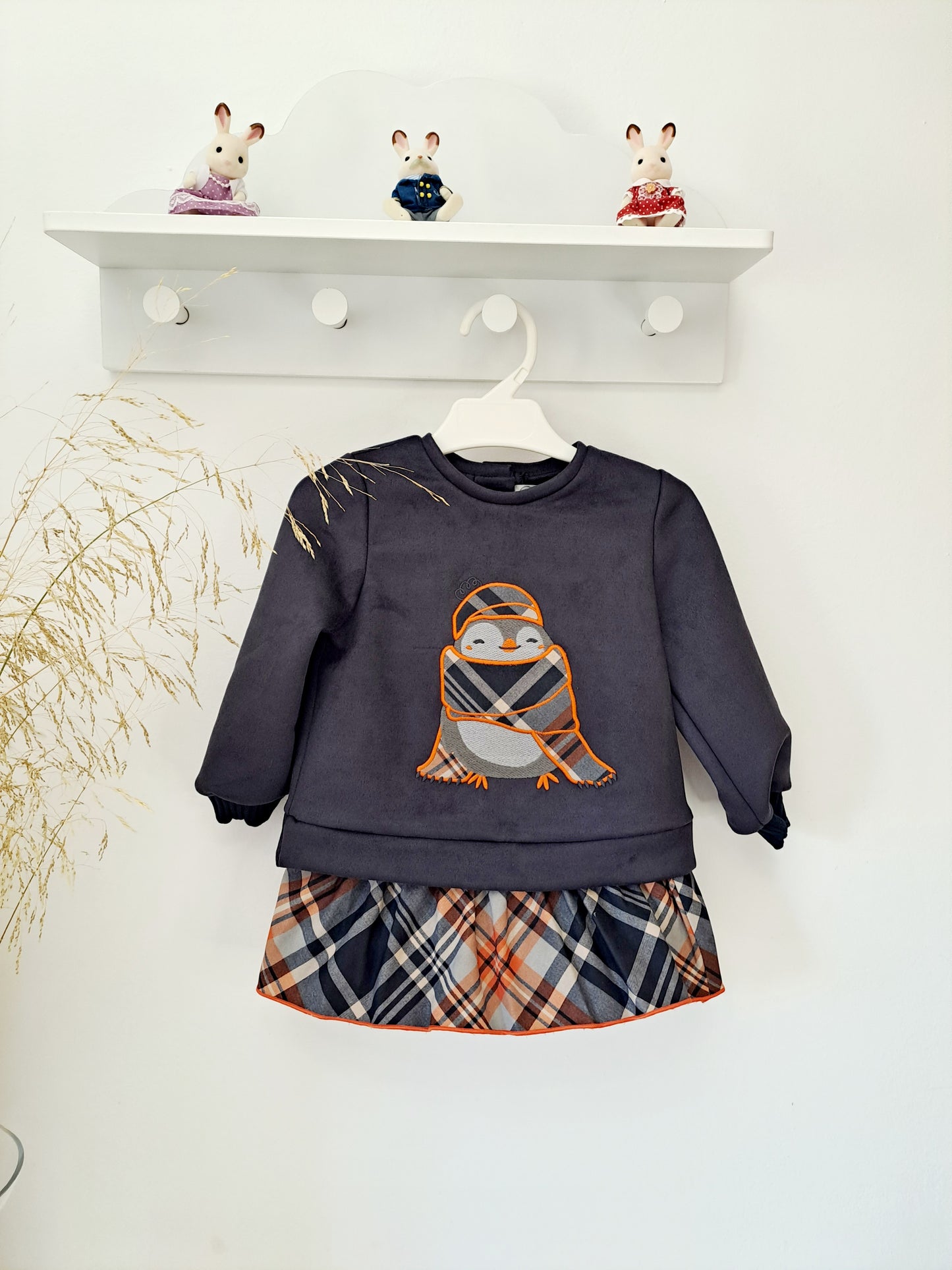 Conjunto Sudadera Pingüino