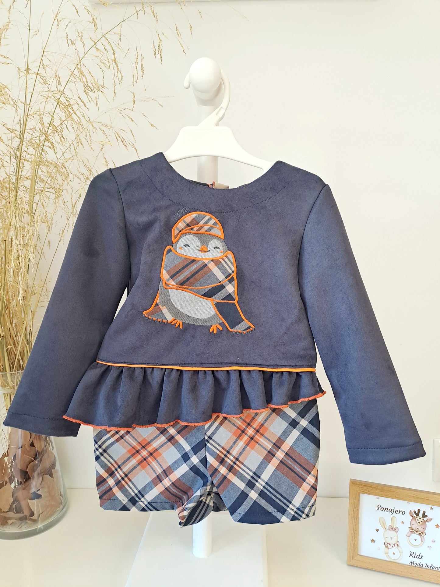 Conjunto Sudadera Pingüino