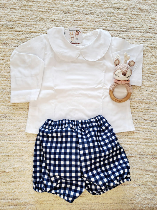 Conjunto Vichy Azúl