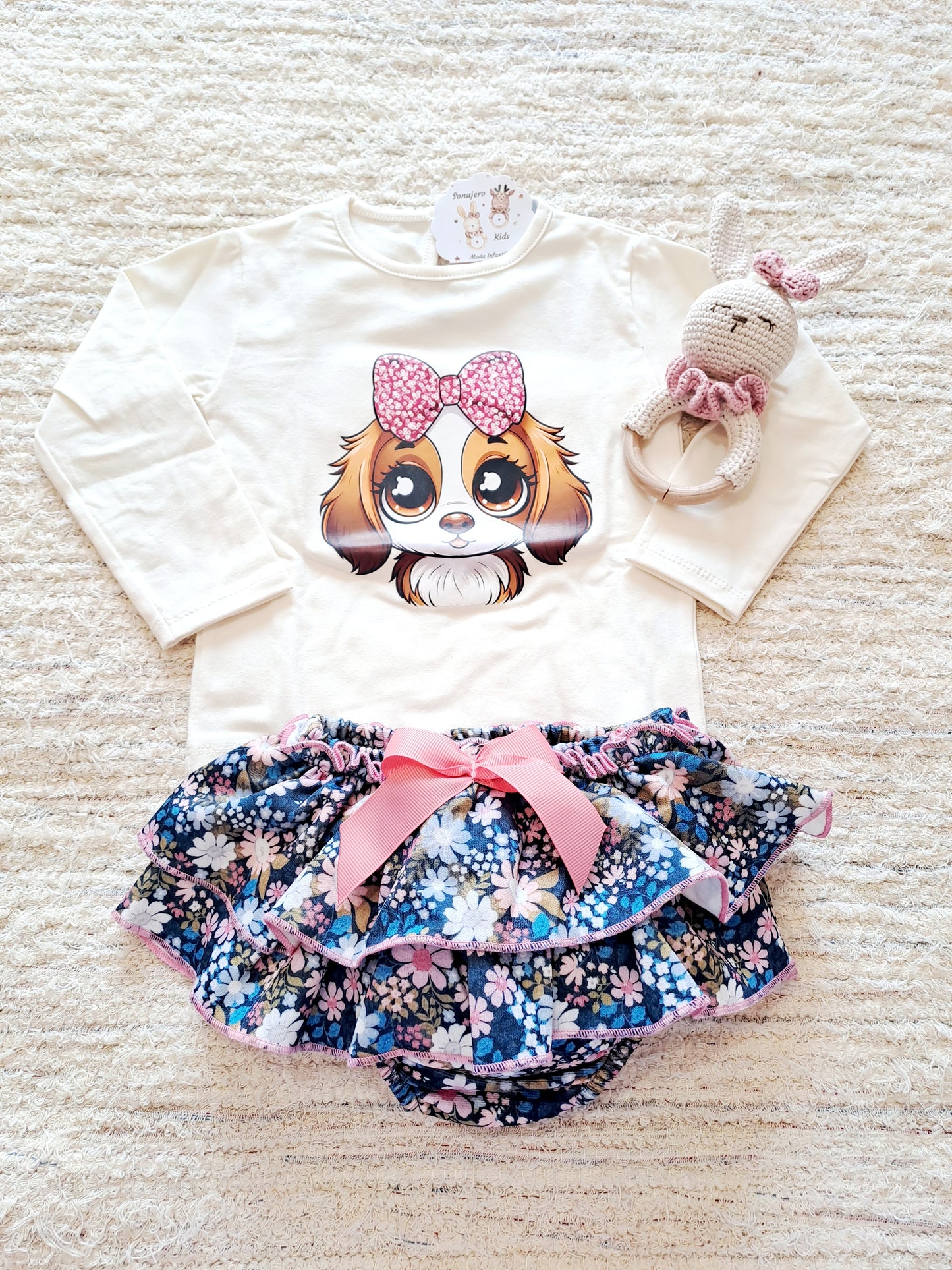 Conjunto Perrita Lazo