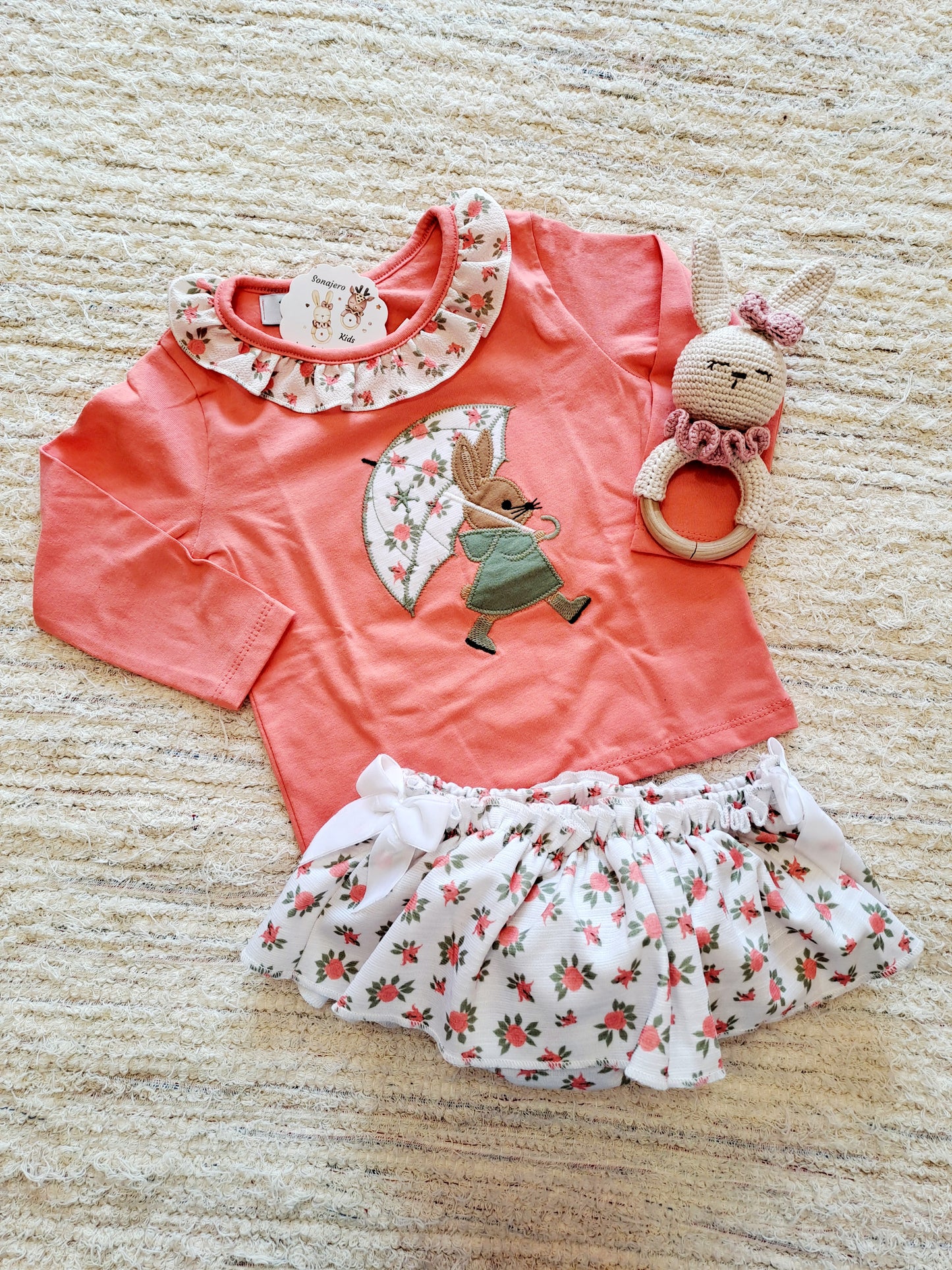 Conjunto Conejo Coral