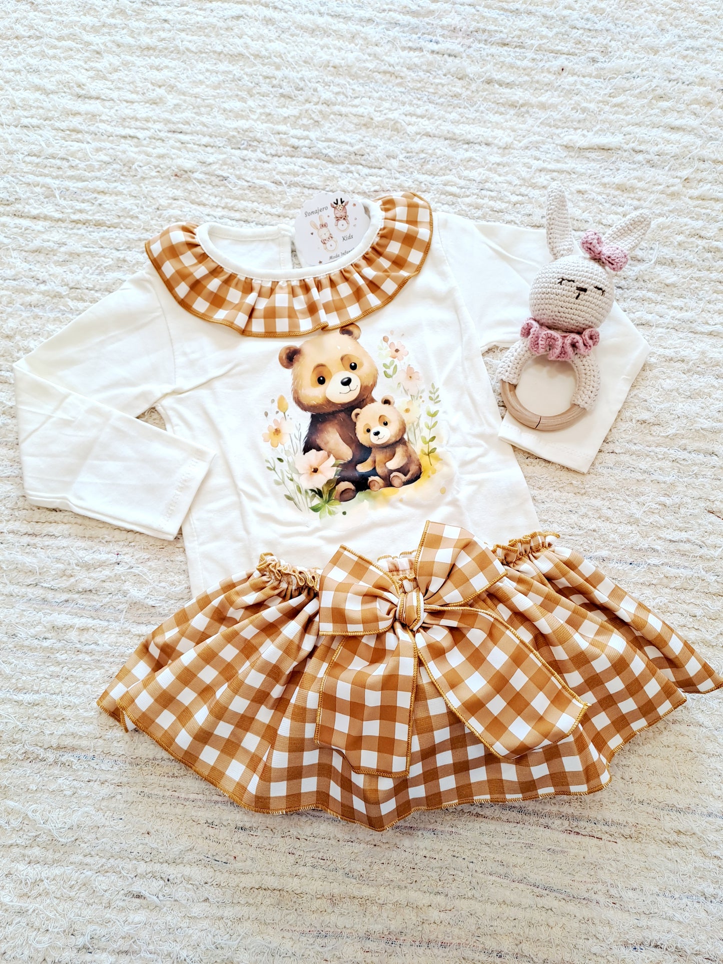 Conjunto Niño Osos Vichy