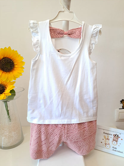 Short Coletas Encaje