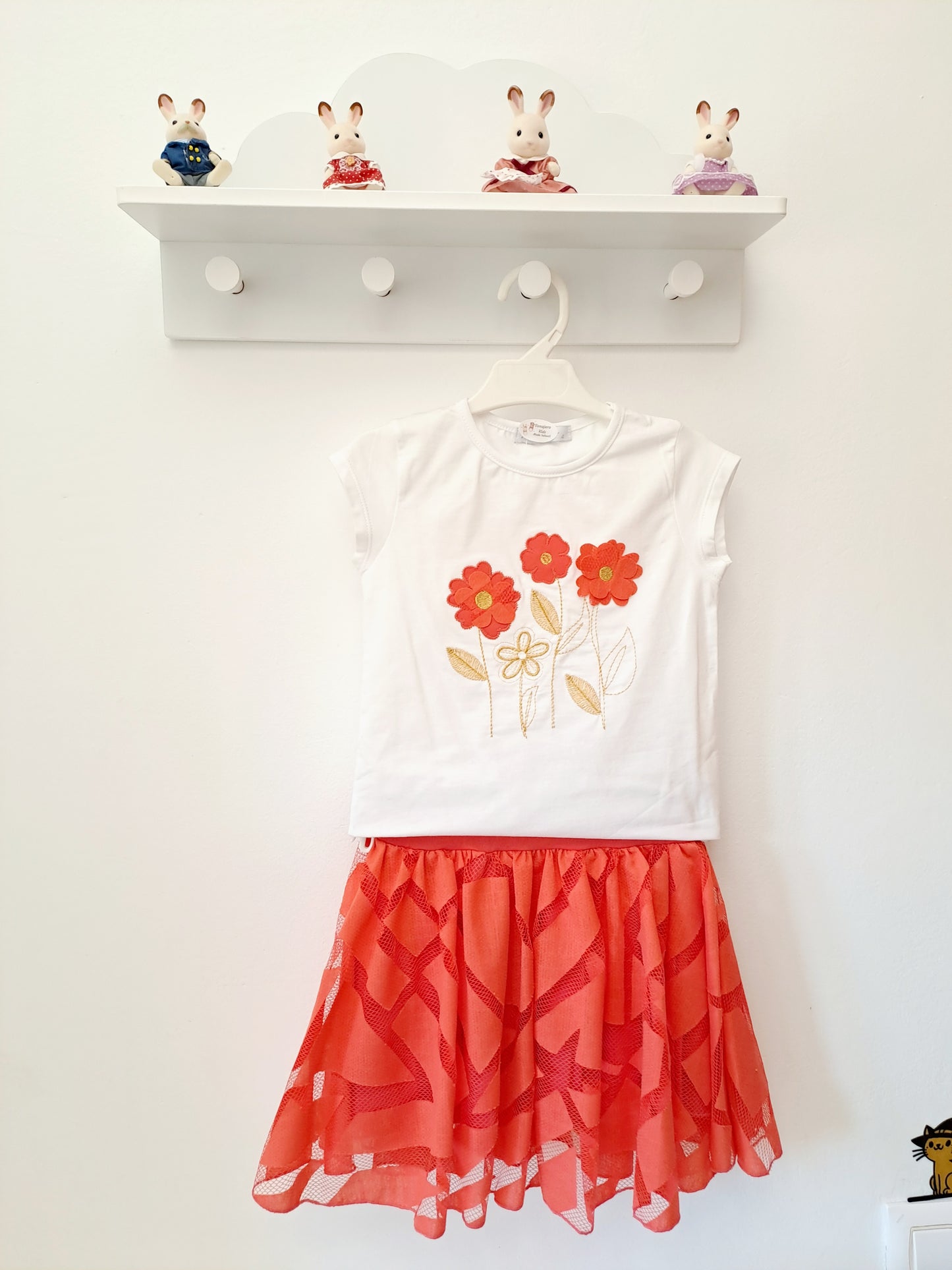 Conjunto Falda Flowers