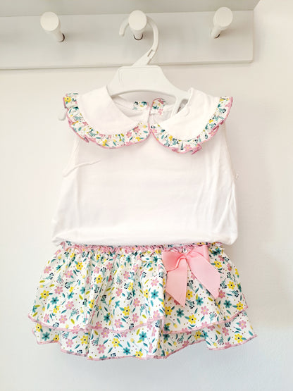 Conjunto Lazo Floral