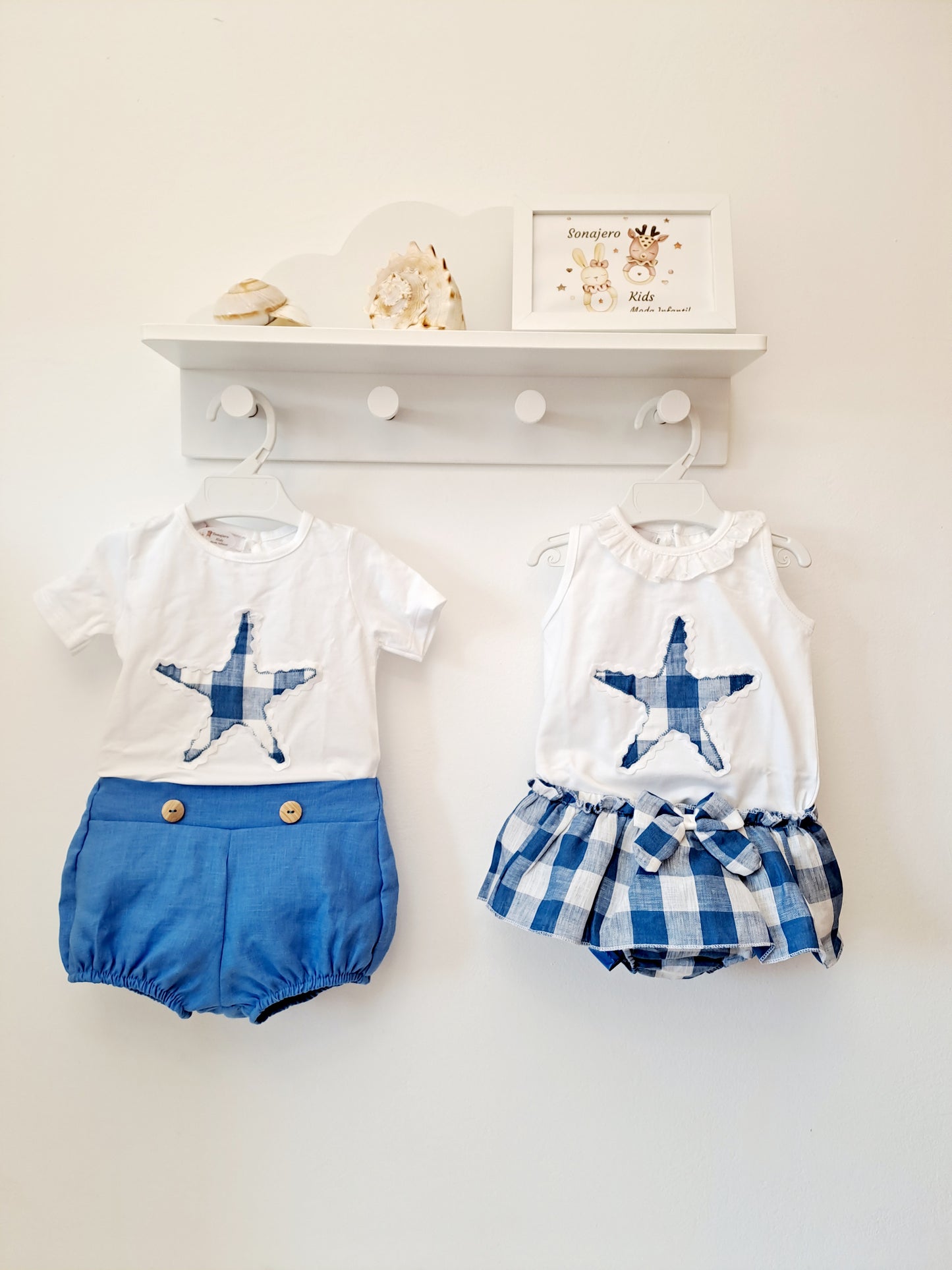 Conjunto Short Estrella Mar