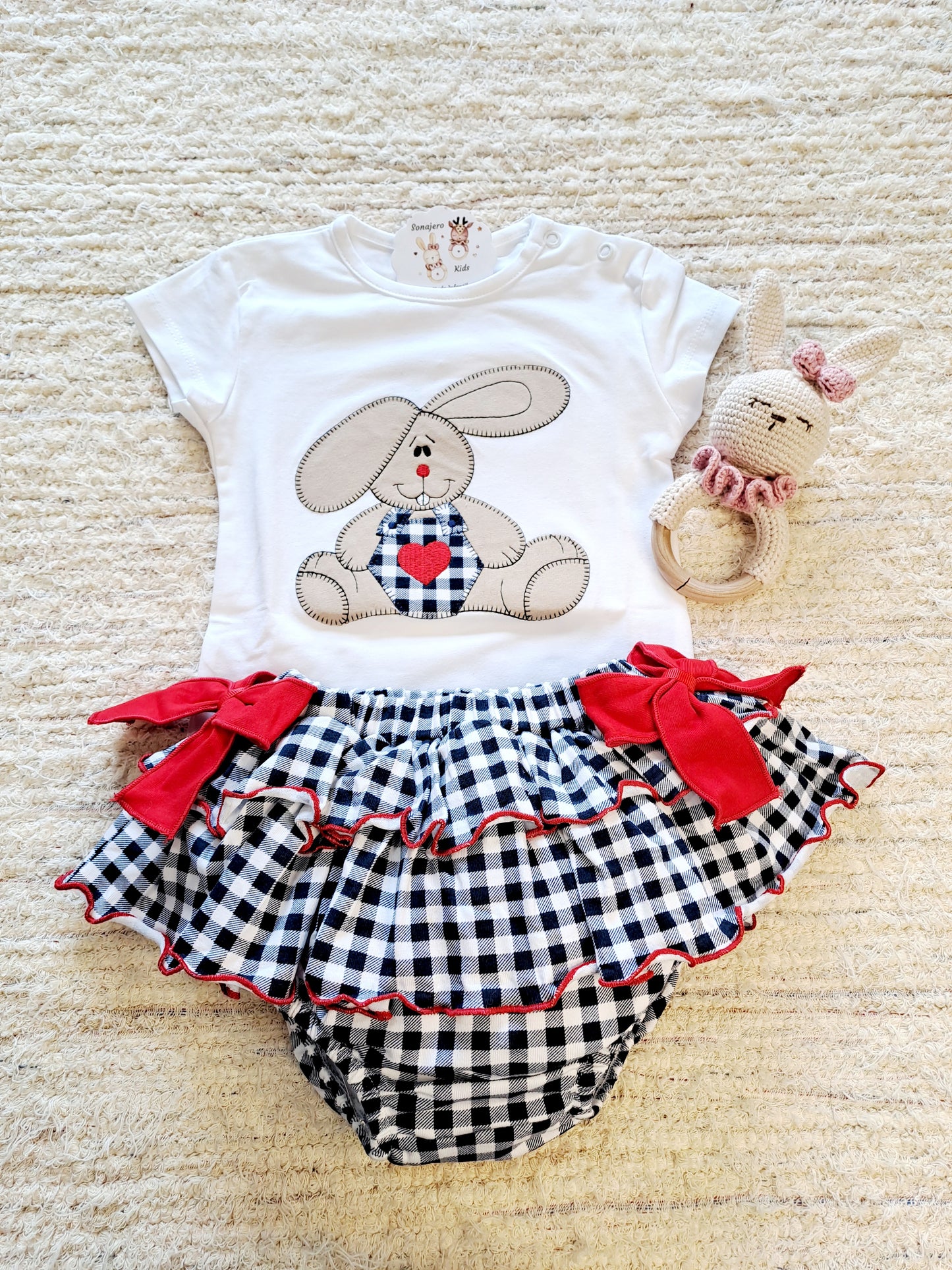 Conjunto Niño Conejo Marino