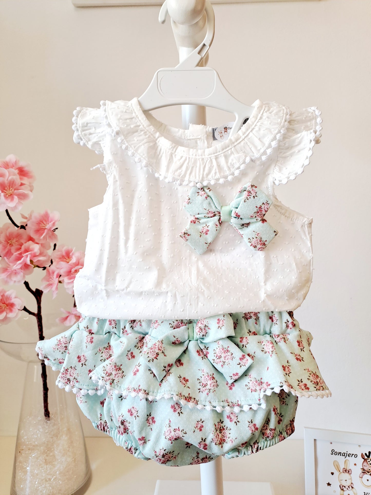 Conjunto Falda Plumeti Primavera