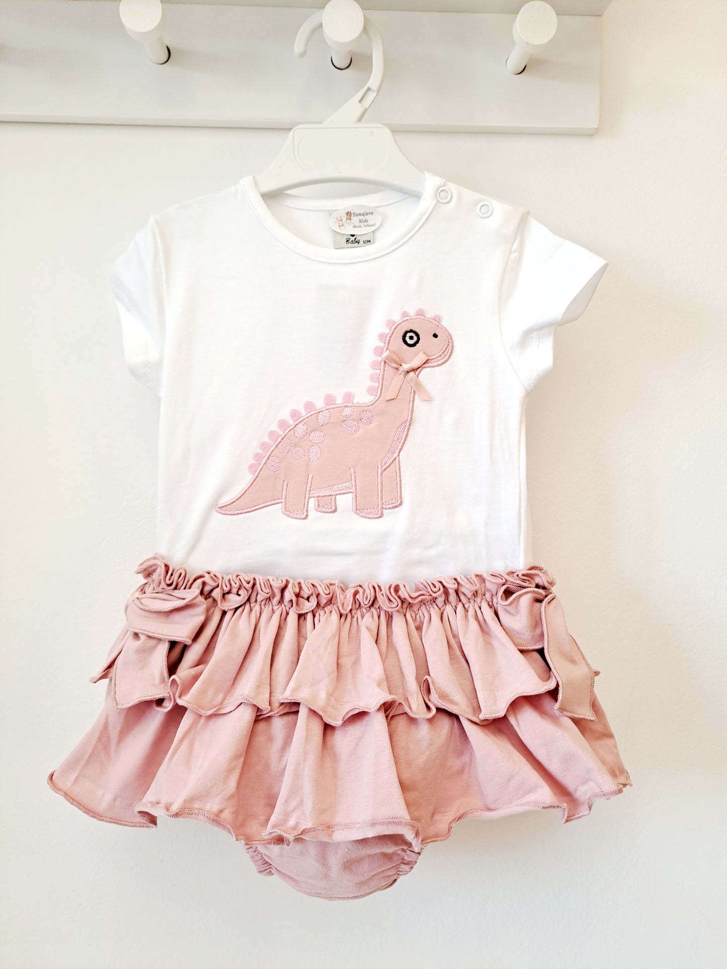 Conjunto Dino Rosa