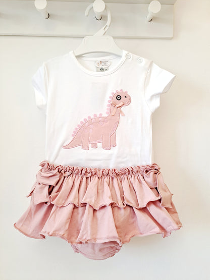 Conjunto Dino Rosa
