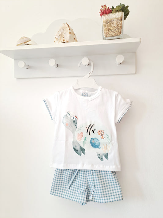 Conjunto Baño Niño Tortuga