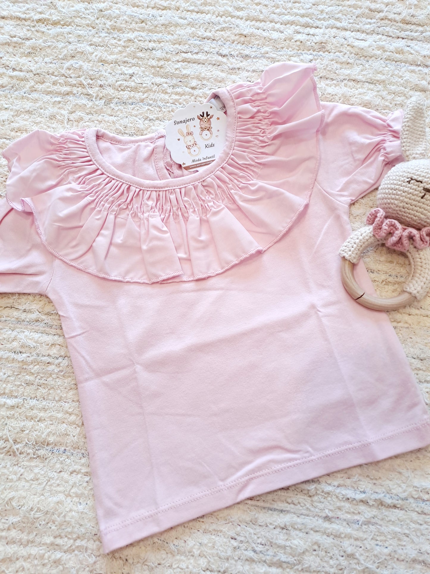 Camiseta Rosa Basic
