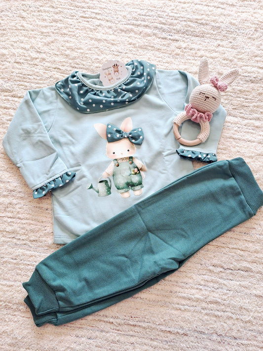 Conjunto Niño Conejo Grajero