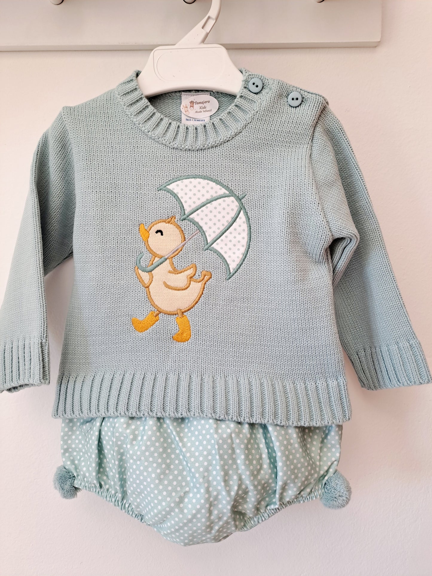 Conjunto Pololo Pato Paraguas