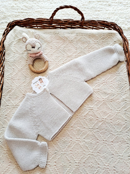 Rebeca Bolero Punto Basic Piedra