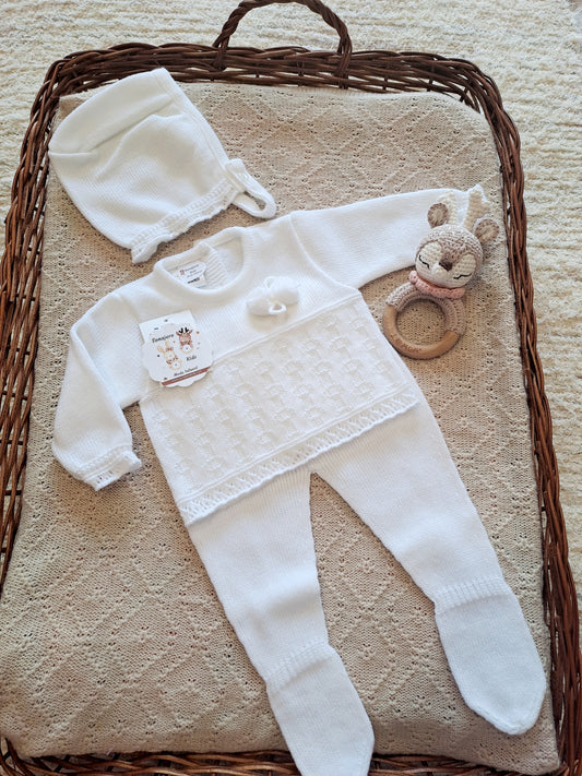 Conjunto Lana 3318 Blanco