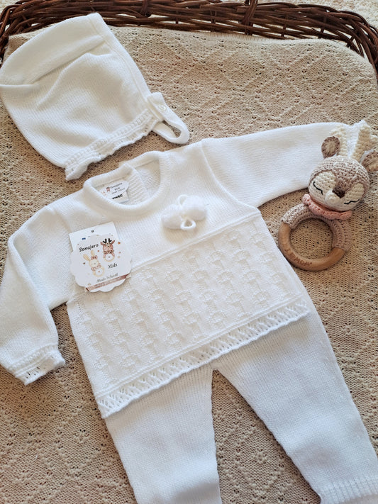 Conjunto Lana 3318 Blanco