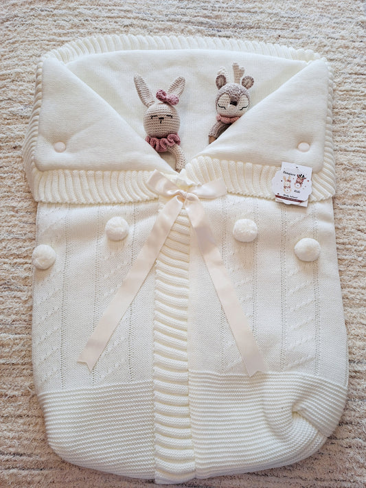 Saquitos Lana Beige