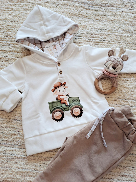 Conjunto Niño Sudadera Granja