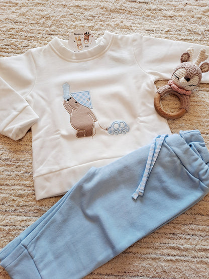 Conjunto Niño Sudadera Osito Soñador