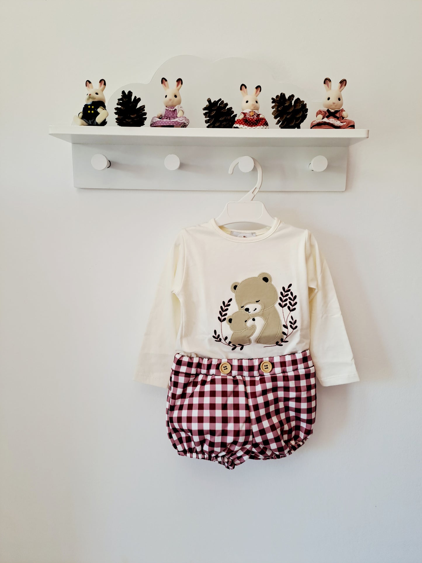 Conjunto Niño Osos Abrazos